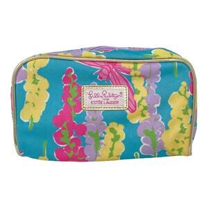 Lily Pulitzer For Estée Lauder Floral Print Cosmetic Pouch New Never Used